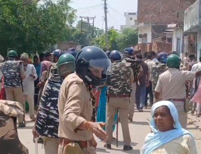 Saharanpur : सहारनपुर के लालवाला में जमीन विवाद को लेकर हिंसक झड़प, पथराव और लाठीचार्ज में आठ घायल