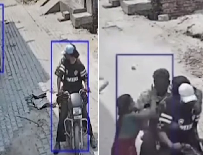 लुधियाना में झपटमारों के हौसले बुलंद, कीर्ति नगर में महिला से मोबाइल छीनकर हुए फरार, वारदात सीसीटीवी में कैद।