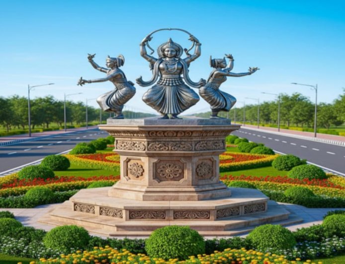 Gorakhpur : नई आभा से निखरेंगे गोरखपुर के मुख्य मार्ग, होगा सौंदर्यीकरण, डिवाइडर का होगा कलात्मक विकास, लगाई जाएंगी थिमेटिक प्रतिमाएं