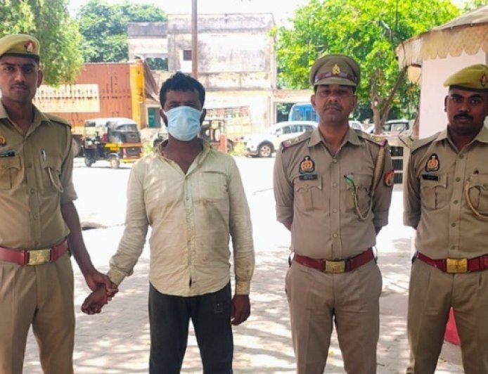 Hardoi: मल्लावां पुलिस और एसटीएफ आगरा की संयुक्त कार्रवाई में एक लाख रुपये का इनामी आरोपी गिरफ्तार