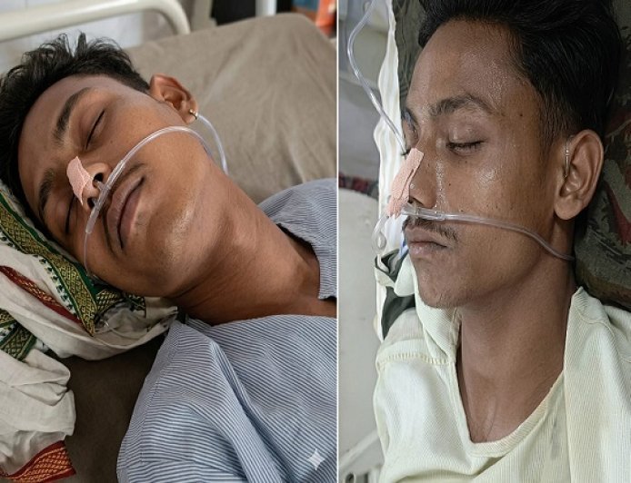 Bajpur: गांव बाजपुर में एक युवक ने दो भाइयों पर चाकू गंडासे से किया जान लेवा हमला हालत गंभीर। 