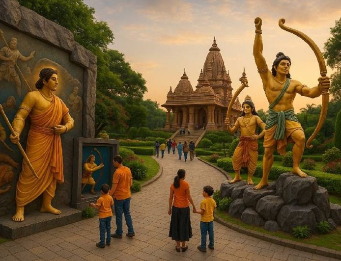 Ayodhya : अयोध्या में बनेगा भव्य लव-कुश पार्क, 17.72 करोड़ की लागत से 'कचरे से कला' थीम पर होगा विकास
