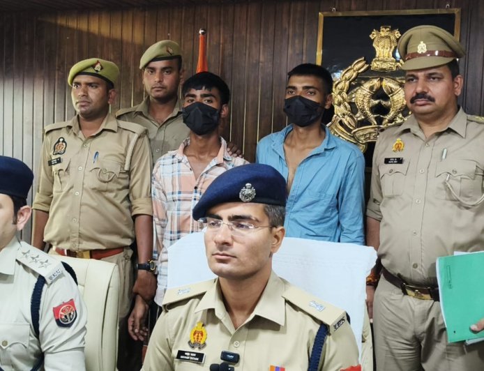Saharanpur : ईंट से हमला कर युवक की हत्या और शव नाले में फेंकने का मामला, पुलिस और एसओजी की संयुक्त कार्रवाई में दो आरोपी गिरफ्तार