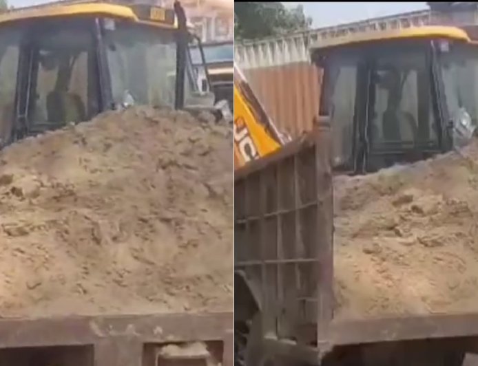 Hardoi : अवैध मिट्टी खनन पर सांडी पुलिस की बड़ी कार्रवाई, पीछा करके पकड़ी गई ट्रैक्टर-ट्रॉली को किया सीज