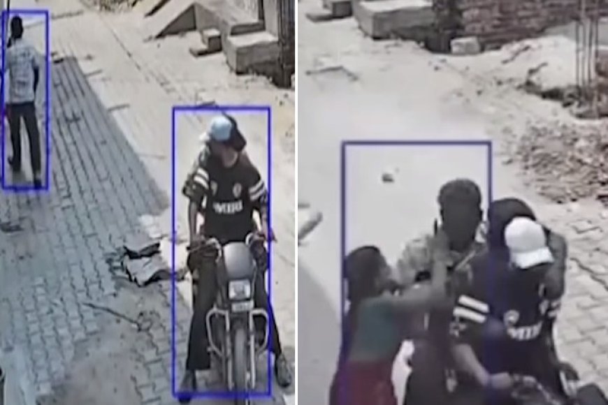 लुधियाना में झपटमारों के हौसले बुलंद, कीर्ति नगर में महिला से मोबाइल छीनकर हुए फरार, वारदात सीसीटीवी में कैद।