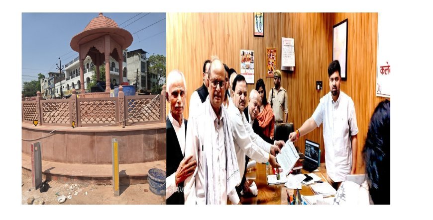 Hardoi : सिनेमा चौराहे पर मूर्ति स्थापना को लेकर पेच फंसा, क्षत्रिय महासभा ने जिलाधिकारी से की महाराणा प्रताप की प्रतिमा लगाने की मांग