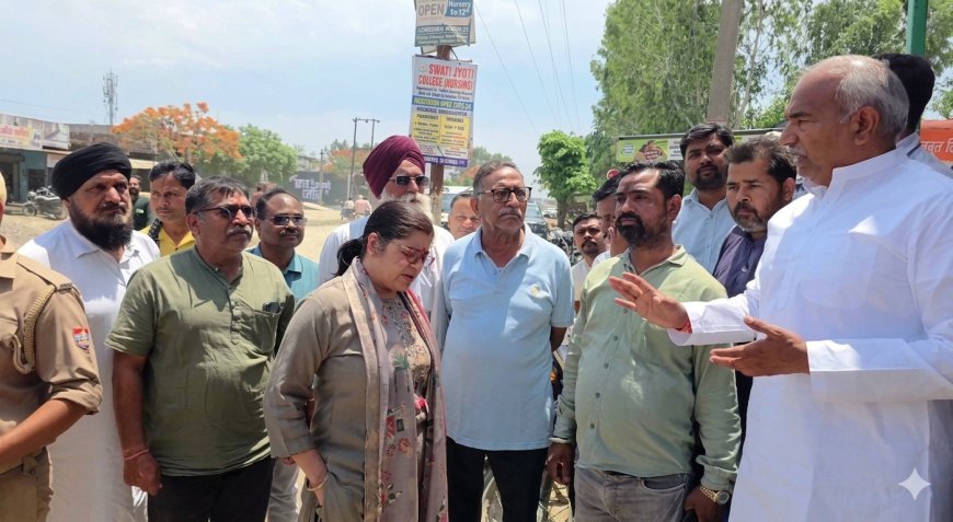 Bajpur: निर्माणाधीन लेबड़ा पुल निरीक्षण के दौरान विधायक पाण्डेय बोले.. लापरवाह ठेकेदार को किया जायें ब्लैक लिस्टेड। 