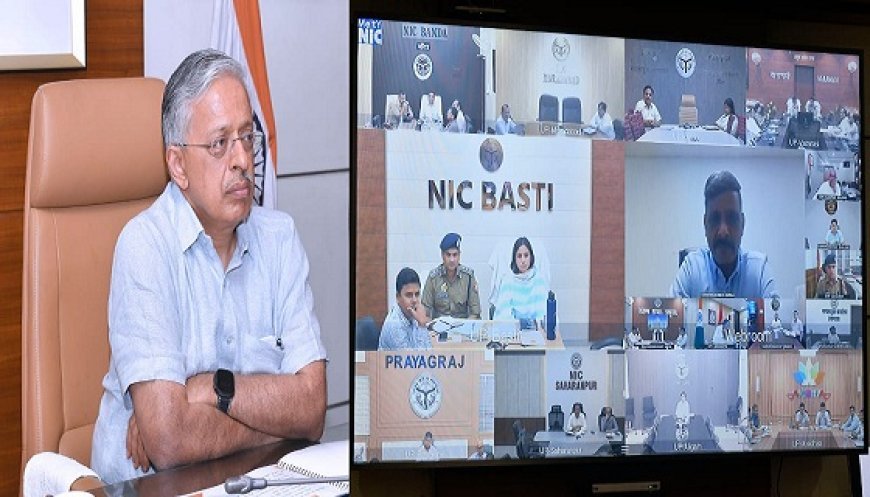 Lucknow: मुख्य सचिव ने पीजीटी लिखित परीक्षा को नकलविहीन,निष्पक्ष एवं पारदर्शी ढंग से सकुशल संपन्न कराने हेतु जिलाधिकारियों को दिए सख्त निर्देश। 