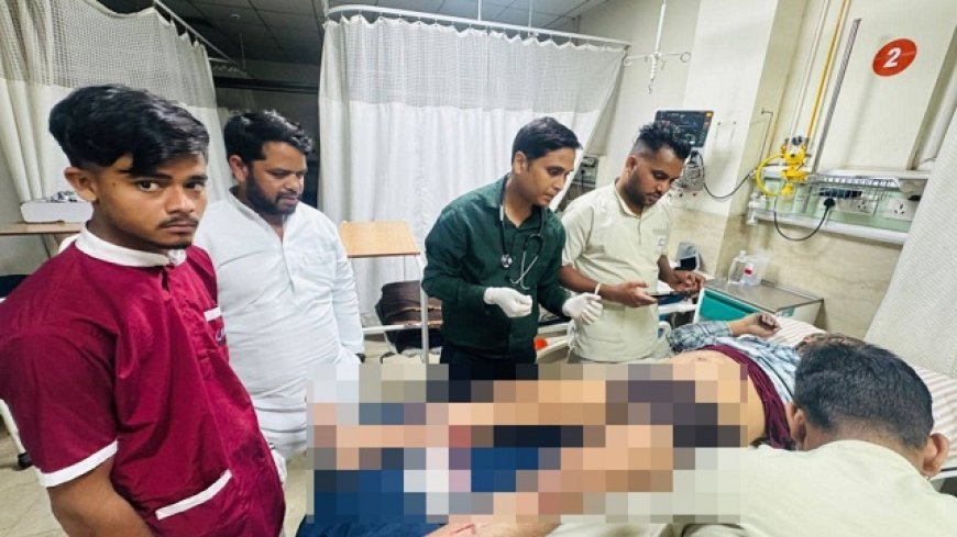 बाजपुर: तेज रफ्तार कार ने युवक को टक्कर मारी हालत गंभीर। 