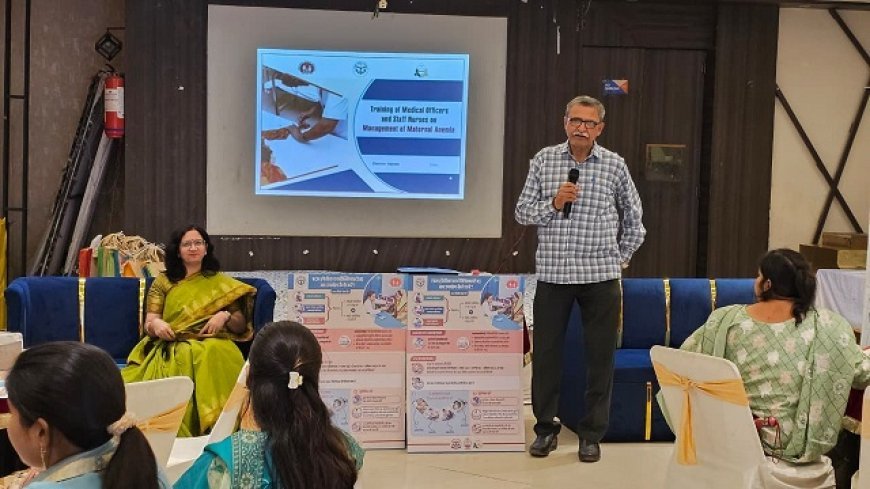 Hardoi: गर्भवती महिलाओं में एनीमिया खत्म करने को स्वास्थ्य विभाग की बड़ी पहल, FRU स्टाफ को मिला विशेष प्रशिक्षण। 