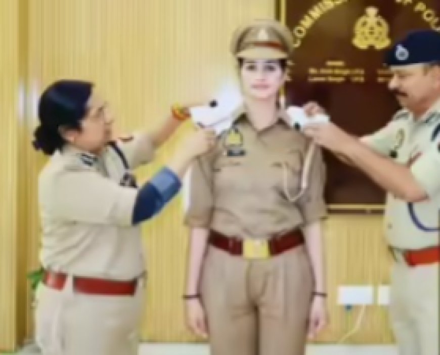 ताइक्वांडो में स्वर्ण पदक जीतकर मधु सिंह बनीं हेड कांस्टेबल, पुलिस कमिश्नर ने कंधे पर सितारे लगाकर बढ़ाया मान