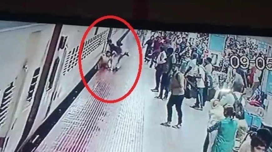रांची रेलवे स्टेशन पर देवदूत बनकर आईं आरपीएफ कांस्टेबल साविता गारी, चलती ट्रेन से गिरती महिला को मौत के मुंह से निकाला