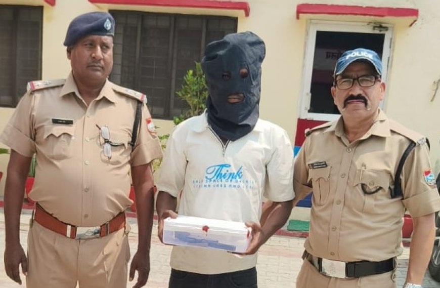 Bajpur : अवैध तमंचे और कारतूस के साथ रामपुर का युवक गिरफ्तार