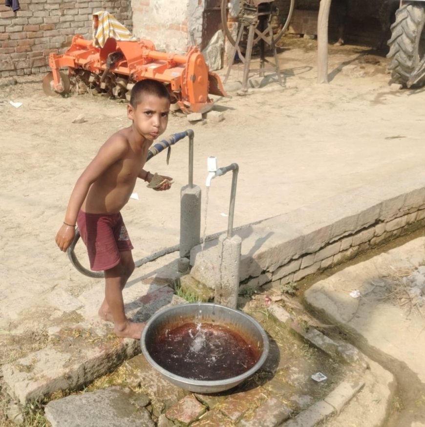 Sitapur : जल जीवन मिशन की सफलता: 1731 गांवों के घरों तक पहुंचने लगा शुद्ध पेयजल