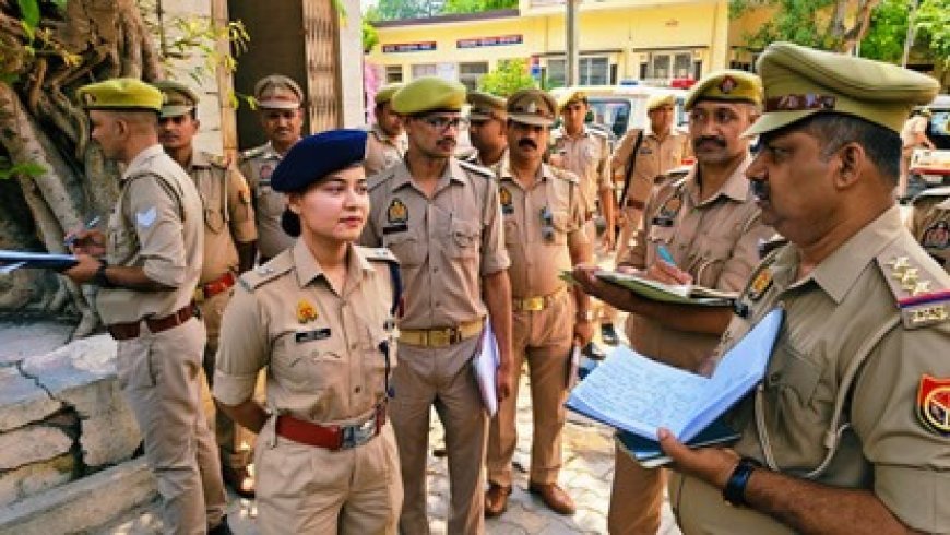 बरेली में अनुशासन का कड़ा पाठ, एसपी अंशिका वर्मा के निरीक्षण में सैल्यूट न करना सिपाही को पड़ा भारी, मिला 15 दिन की विशेष ट्रेनिंग का आदेश।