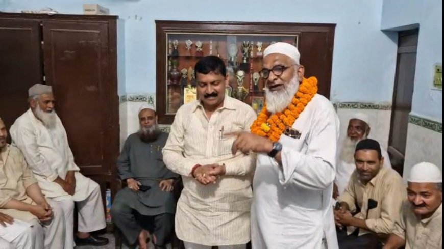Deoband: तीन वर्ष पूर्ण होने पर किया पालिकाध्यक्ष व सभासदों का स्वागत। 