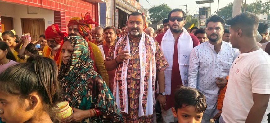 Sitapur: मिश्रिख तीर्थ में निकली भव्य कलश यात्रा, दधीचि कथा एवं शिवलिंग प्राण प्रतिष्ठा कार्यक्रम हुई शुरूवात।
