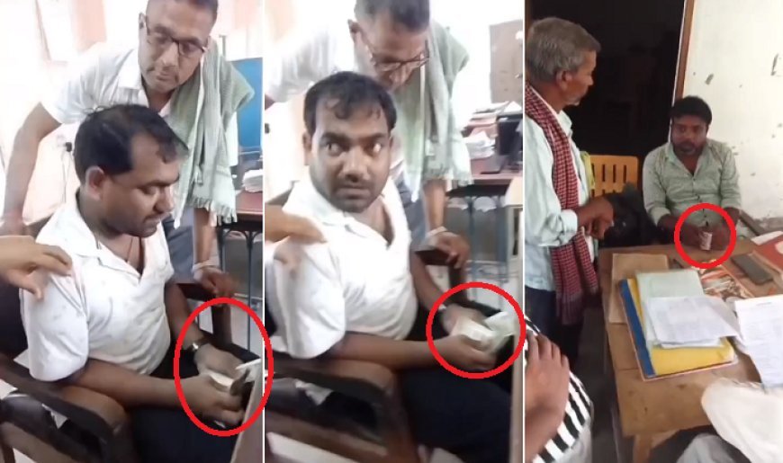 Hardoi: सवायजपुर तहसील पर भ्रष्टाचार के गंभीर आरोप, रिश्वतखोरी के वायरल वीडियो से मचा हड़कंप। 