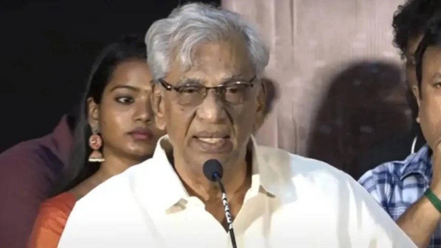 85 साल के फिल्ममेकर ने किया सुसाइड, चेन्नई की अड्यार नदी में कूदकर जीवन लीला समाप्त करने की खबर से उद्योग स्तब्ध।