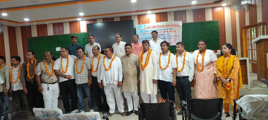 Hardoi: कोथावां ब्लॉक शिक्षक संघ चुनाव संपन्न, प्रभाशंकर अध्यक्ष व विनोद कुमार सिंह बने मंत्री। 