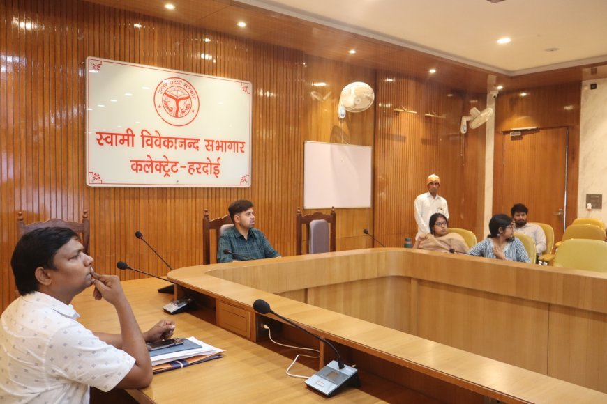Hardoi: बढ़ती गर्मी और लू को लेकर प्रशासन अलर्ट, डीएम अनुनय झा ने जारी की एडवाइजरी। 