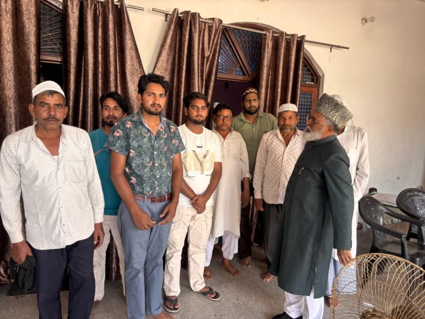 Roorkee : मदरसा बोर्ड अध्यक्ष मुफ्ती शमून कासमी ने हलाला पीड़िता के परिवार से की मुलाकात, समान नागरिक संहिता को बताया ऐतिहासिक कदम