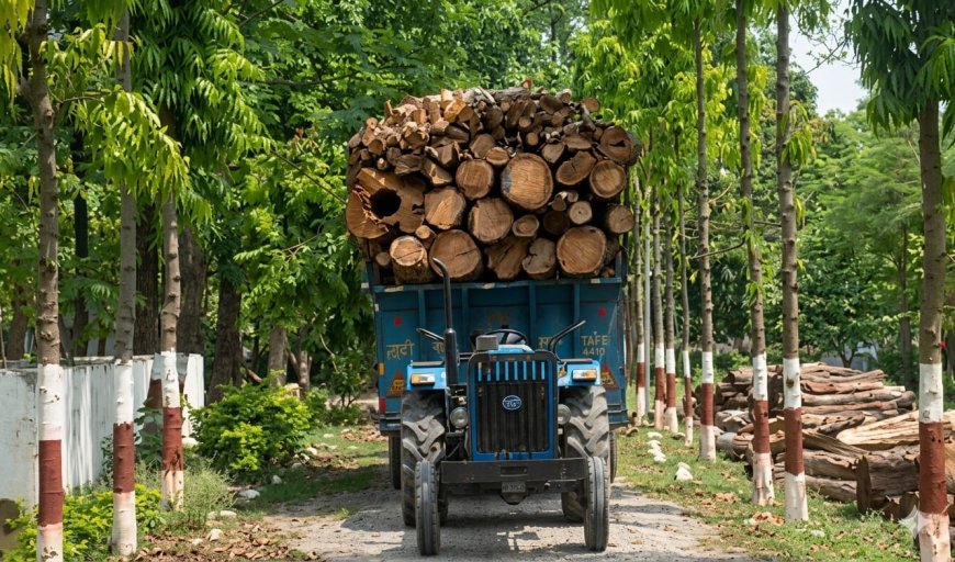 Bajpur: दबंगों ने लकड़ी से भरी ट्रैक्टर ट्राली ड्राइवर से लुट कर ले गए साथ में नग़दी भी। 