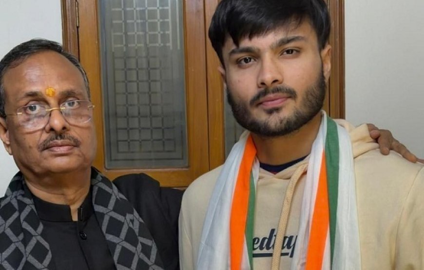 उत्तर प्रदेश का गौरव बढ़ाया: डॉ. दिनेश शर्मा के नवासे कवि शर्मा भारतीय नौसेना में सब लेफ्टिनेंट बने। 