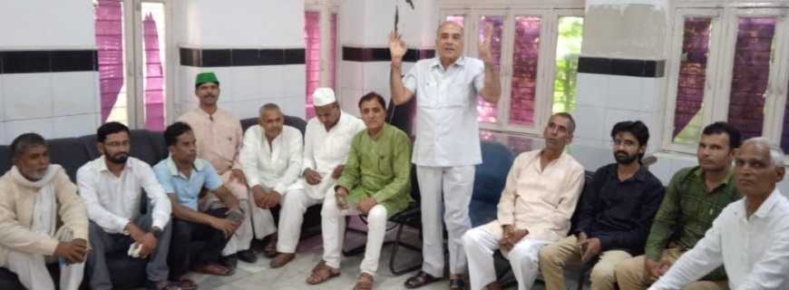 Saharanpur : प्रस्तावित गन्ना नियंत्रण आदेश से मिल मालिकों को लाभ और किसानों की अनदेखी का आरोप- भगत सिंह वर्मा
