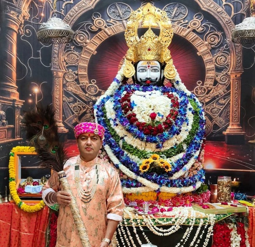 मनौना धाम मे भीषण गर्मी की के कारण  आरती तथा आशीर्वाद समय के समय मे हुआ परिवर्तन। 