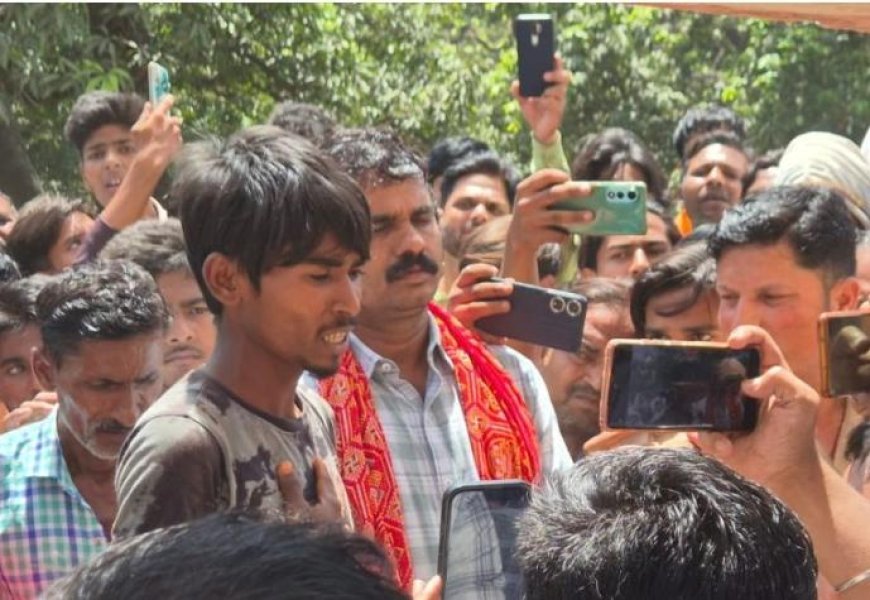 Sitapur : महमूदाबाद में पुलिस से परेशान युवक पानी की टंकी पर चढ़ा, प्रशासनिक अधिकारियों ने कराया नीचे
