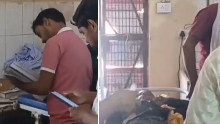 Hardoi : अज्ञात वाहन की टक्कर से बाइक सवार पति-पत्नी और मासूम बेटा गंभीर रूप से घायल