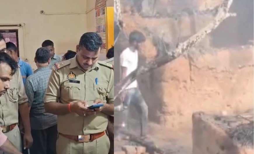 Hardoi : मकान में आग लगाने के मामले में पुलिस अधीक्षक के आदेश पर चार लोगों के खिलाफ मुकदमा दर्ज