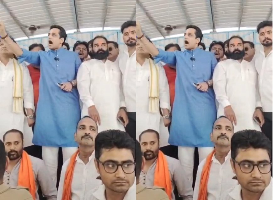 Saharanpur : शंकलापुरी मंदिर के पुजारी पर केस दर्ज होने के विरोध में सहारनपुर में प्रदर्शन, पुलिस कप्तान को दी अर्जी