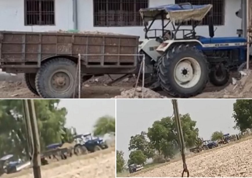 Hardoi: हरपालपुर पुलिस ने अबैध खनन में संलिप्त तीन ट्रैक्टर पकड़े,दो को थाने से छोड़ा,एक ट्रैक्टर ट्राली को किया सीज। 