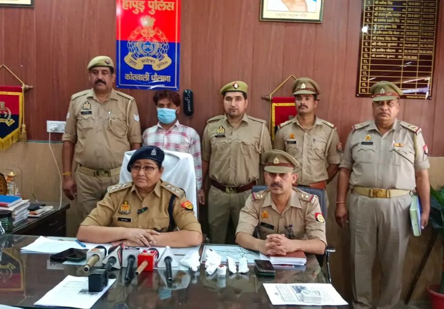 Hapur : त्योहार से पहले पुलिस की बड़ी कार्रवाई, चोरी और लूटपाट करने वाले गिरोह के चार सदस्य गिरफ्तार