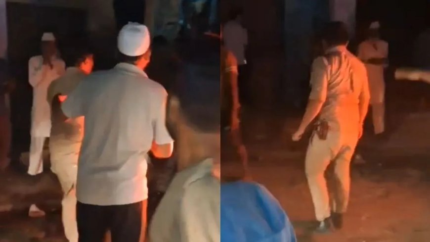 बिजनौर में कानून व्यवस्था को खुली चुनौती: संदिग्ध चोर को दबोचने गई पुलिस टीम पर ग्रामीणों का जानलेवा हमला