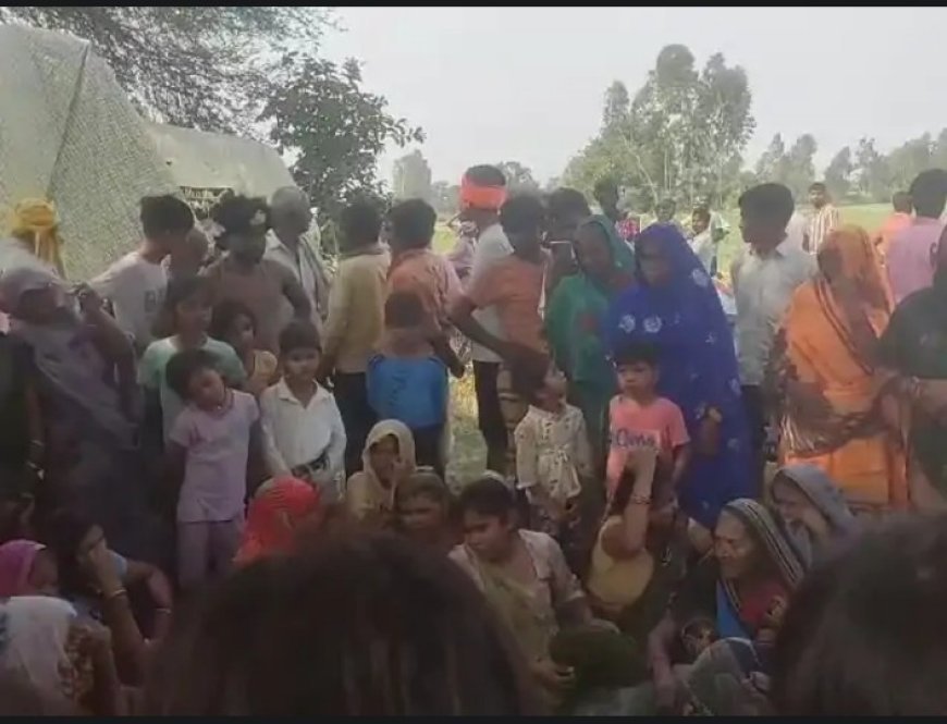 Hardoi : खेत से मिट्टी ले जाते समय अनियंत्रित होकर पलटा ट्रैक्टर, मलबे में दबने से युवक की दर्दनाक मौत
