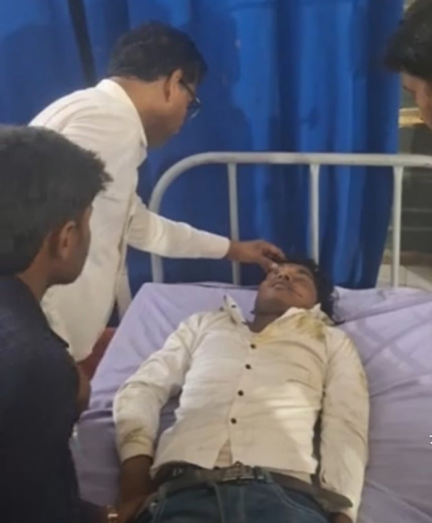 Hardoi : डेरी से दूध देकर लौट रहे बाइक सवार दो युवक खाई में गिरे, एक की हालत नाजुक होने पर मेडिकल कॉलेज रेफर