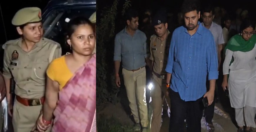 Hardoi : बिना अनुमति प्रतिमा स्थापित करने से रोकने पर ग्रामीणों का पुलिस टीम पर पथराव, दो पुलिसकर्मियों सहित कई लोग जख्मी, दो मुख्य आरोपी गिरफ्तार