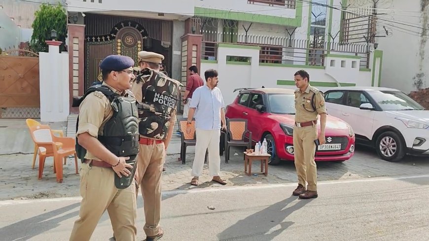 Hardoi : हरदोई में सुरक्षा के पुख्ता इंतजामों के बीच शांतिपूर्ण तरीके से हुई ईद की नमाज
