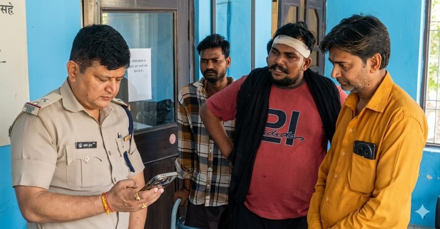 Bajpur: दबंगों ने लाठी डंडों तमंचों के बल पर तीन लोगों को मारपीट कर किया घायल। 