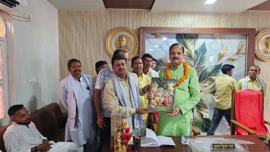 Hardoi : सवायजपुर विधायक ने किसान यूनियन के कार्यकर्ताओं को भाजपा में शामिल किया