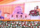 Gonda: मंच पर मुख्यमंत्री के आने के बाद से पंडाल में गूंजता रहा जय श्री राम व बुलडोजर बाबा का जयघोष