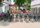 Hardoi: 25 चोरी के दोपहिया वाहनों के साथ अंतरजनपदीय वाहन चोर गिरोह का पर्दाफाश, तीन शातिर गिरफ्तार