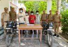 Hardoi: मोबाइल छिनैती गैंग का पर्दाफाश, चार आरोपी गिरफ्तार, एक बाल अपचारी पुलिस अभिरक्षा में