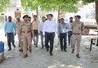 Hathras : हाथरस में पुलिस भर्ती परीक्षा के पहले दिन अधिकारियों ने केंद्रों का जायजा लिया