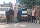 Saharanpur : सहारनपुर में गौकशी के आरोप में छह लोग गिरफ्तार, दो पिकअप गाड़ियाँ और ग्यारह गोवंश मिले