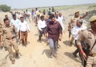 Hardoi : गर्रा नदी पर बाढ़ से बचाव के काम समय पर और पूरी गुणवत्ता के साथ पूरे करें- जिलाधिकारी