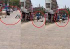 Sitapur : नैमिषधाम में बेकाबू सांड के हमले से तीन लोग गंभीर रूप से घायल, नगर पालिका की टीम ने कड़ी मशक्कत के बाद पाया काबू